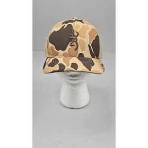 Browning Cupped Up Mesh Baseball Cap 308311121 VTAN Camo Snap Back Outdoor